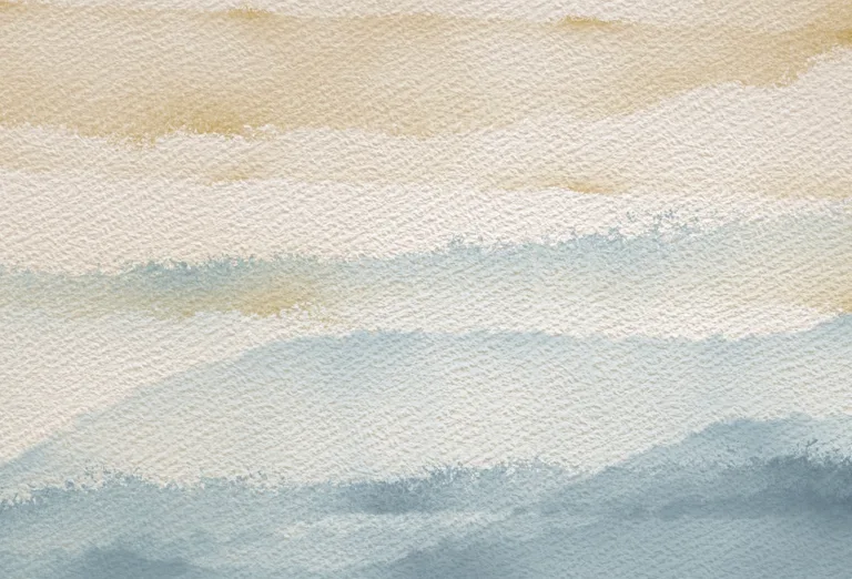 Painted Peaceful Waves