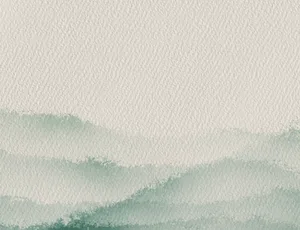 Painted Peaceful Waves